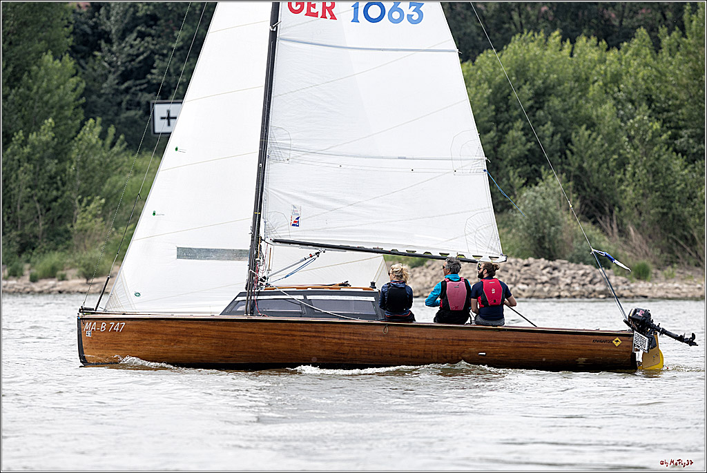 100 Jahre Rheinwoche 2022 - 3. Wettfahrt Duesseldorf  - Duisburg, 04.06.2022,